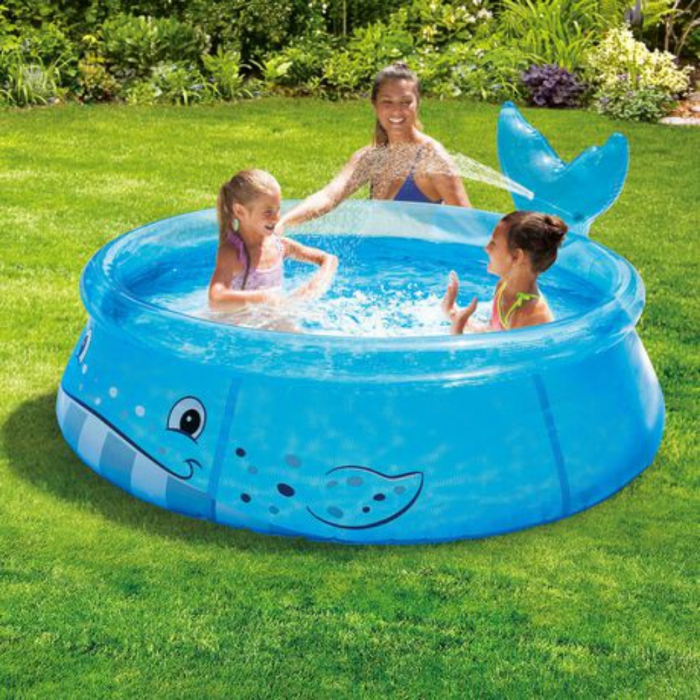 NEW Play Day Whale Quick Set® Pool